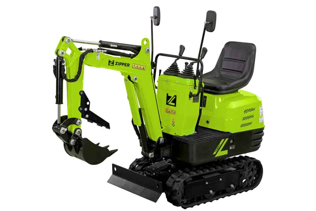 Zipper Maschinen ZI-MBGS600 Minibagger Set