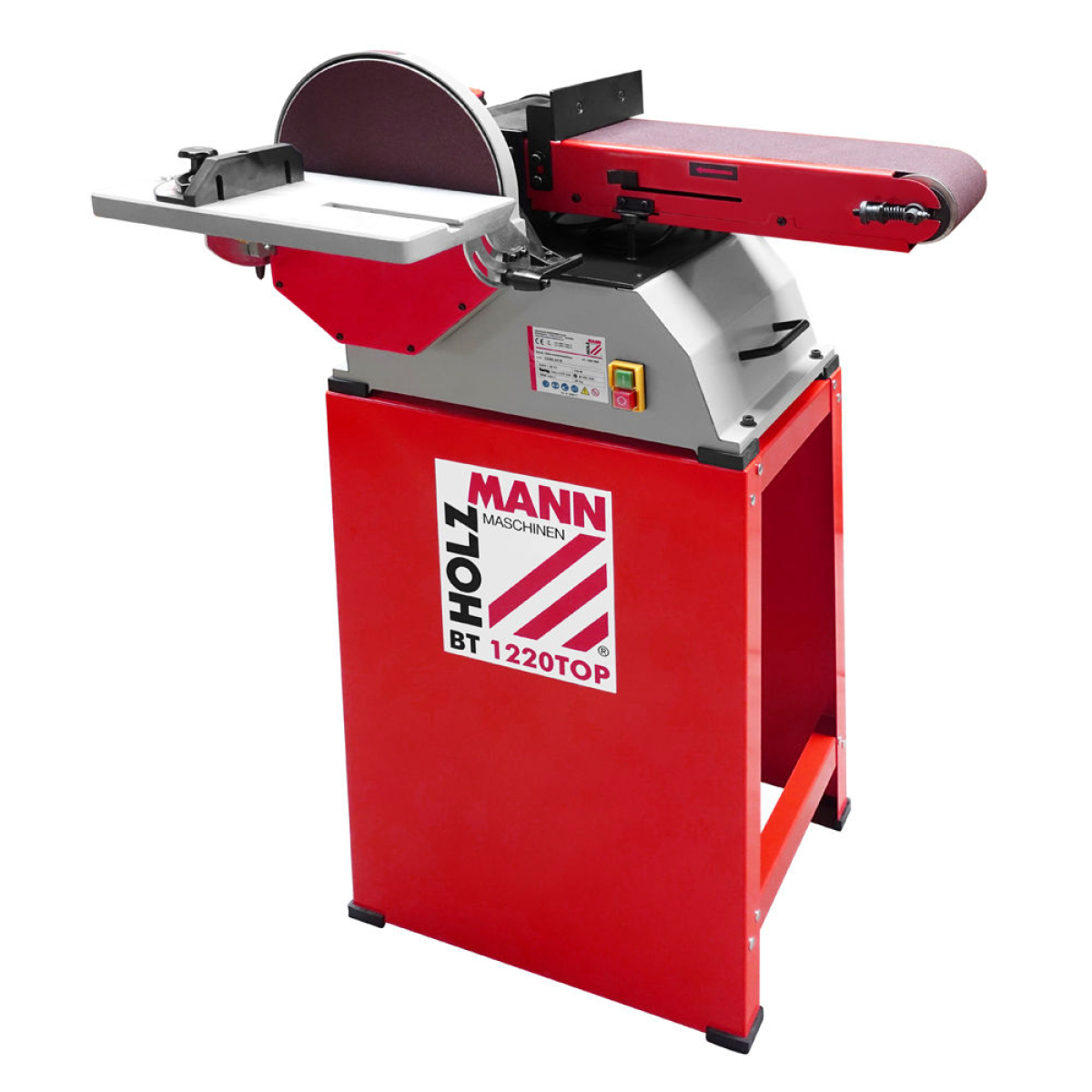 Holzmann Maschinen Band- Tellerschleifmaschine BT1220TOP 230V