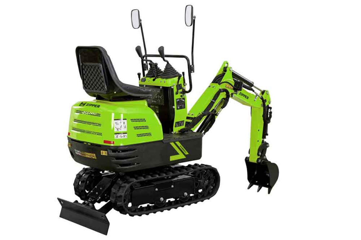 Zipper Maschinen ZI-MBGS600 Minibagger Set