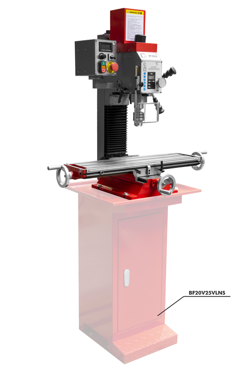 Holzmann Maschinen Fräsmaschine MK3, XL Tisch BF25VLN_230V