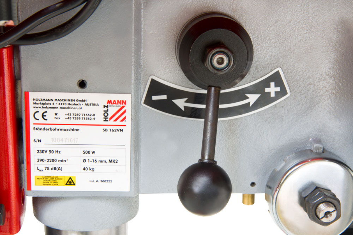 Holzmann Maschinen Ständerbohrmaschine SB162VN_230V