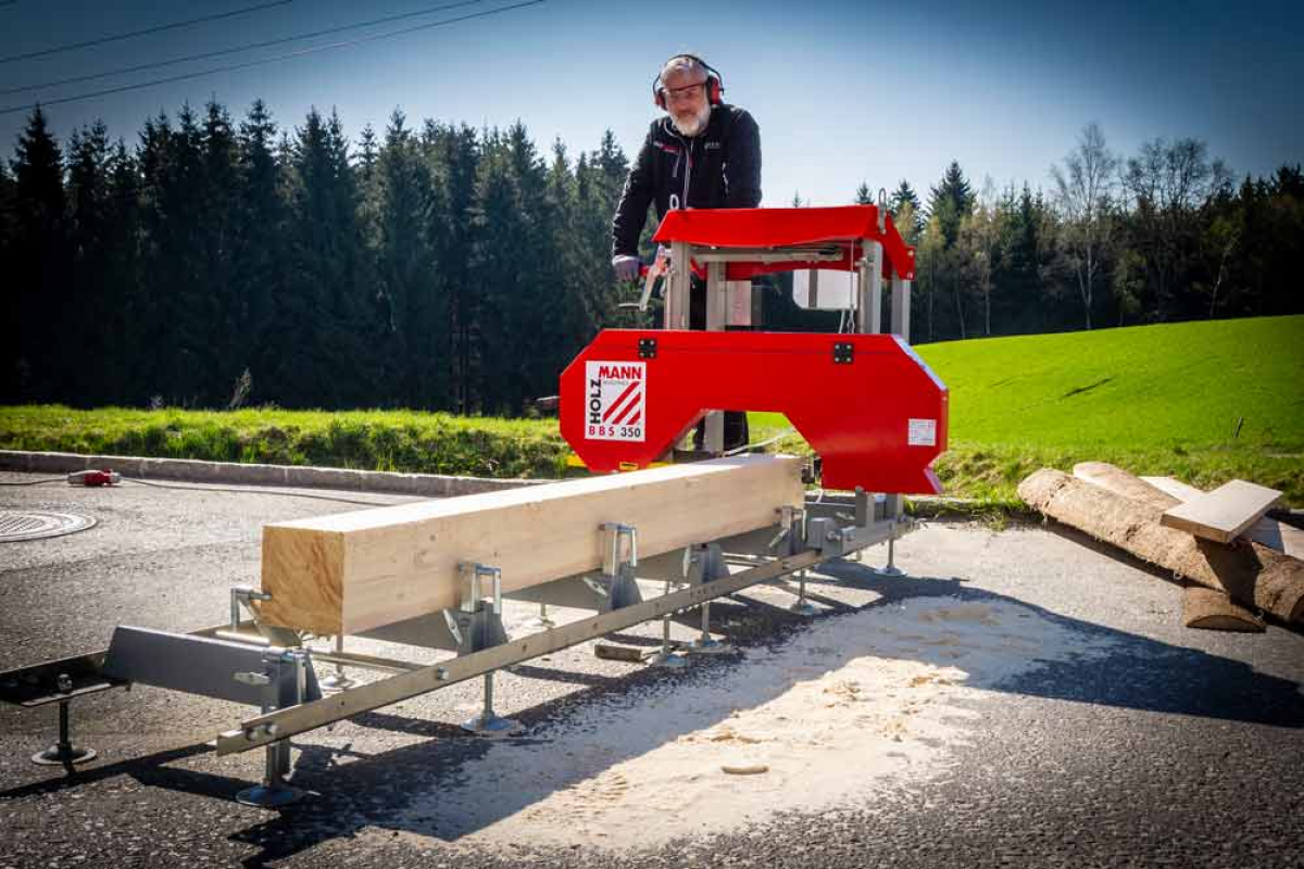 Holzmann Maschinen Blockbandsäge BBS350_230V