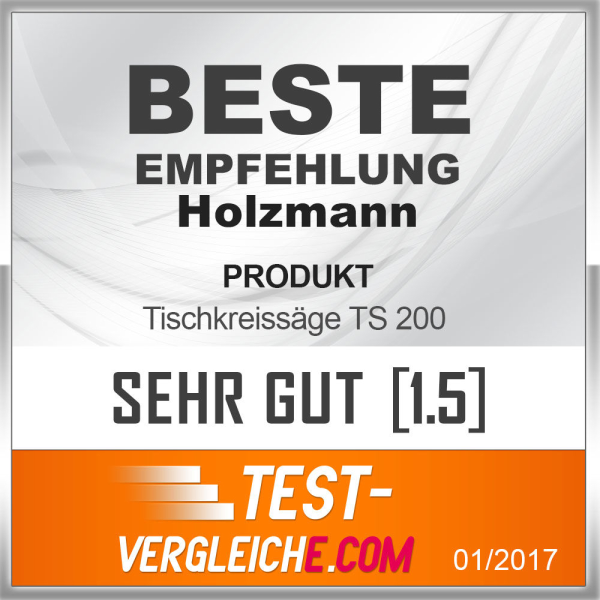 Holzmann Maschinen Tischkreissäge TS200_230V