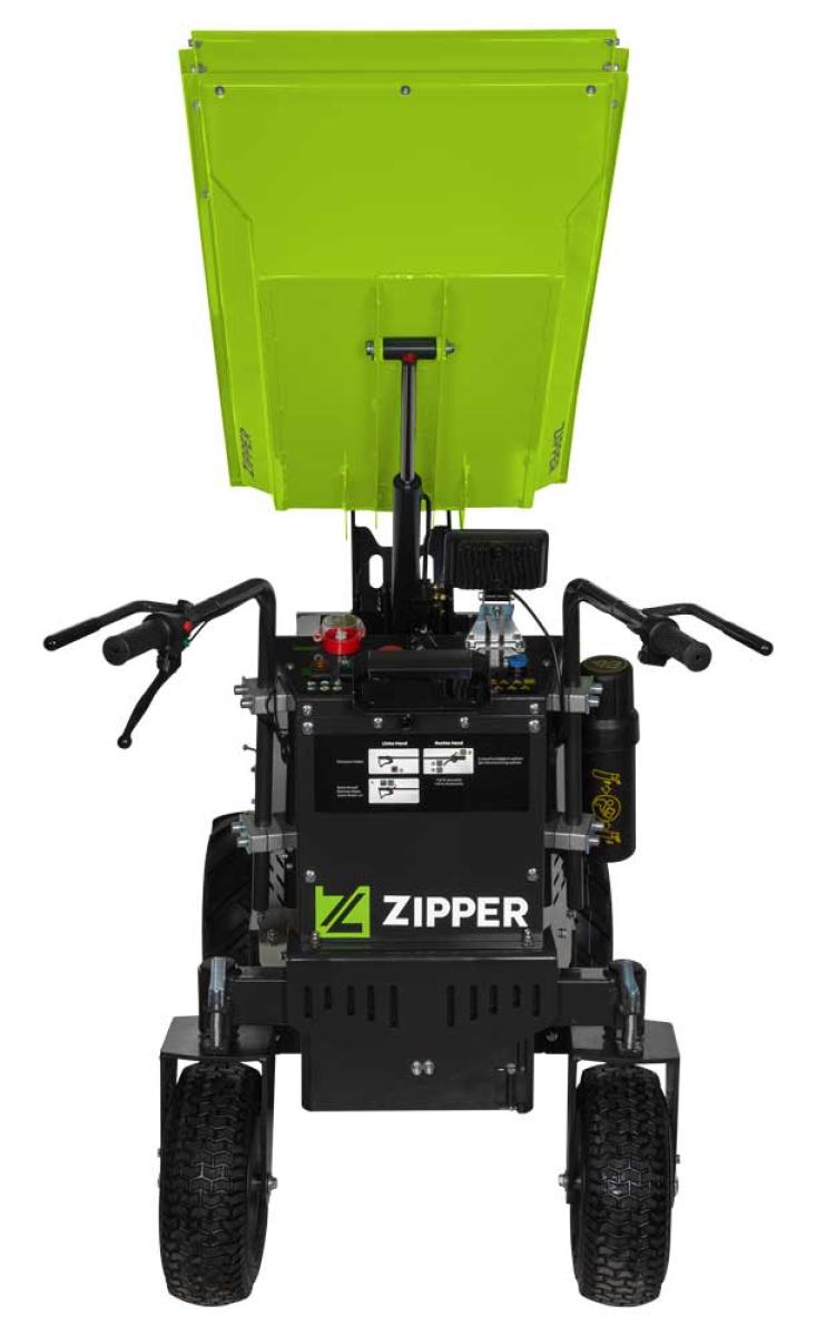 Zipper Maschinen ED600HKS Elektro-Rad Dumper mit hydraulischem HKS