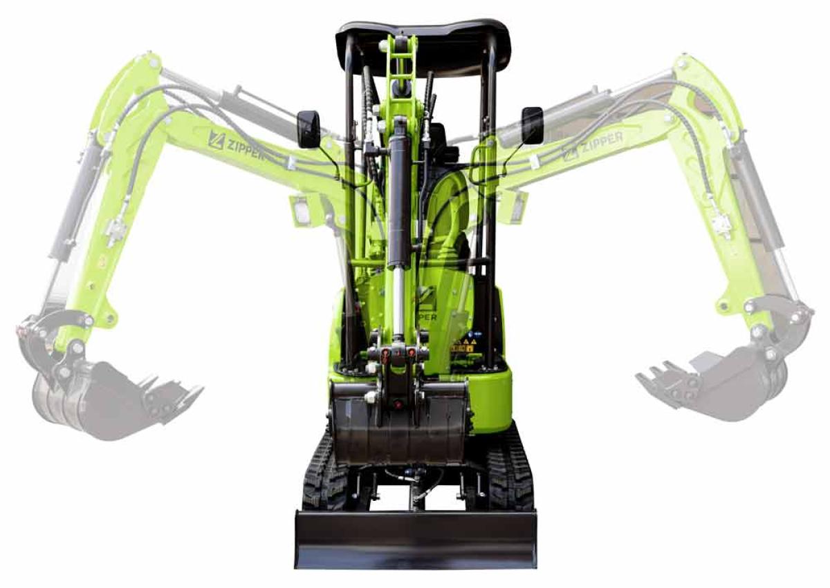 Zipper Maschinen ZI-MBG1000D Minibagger