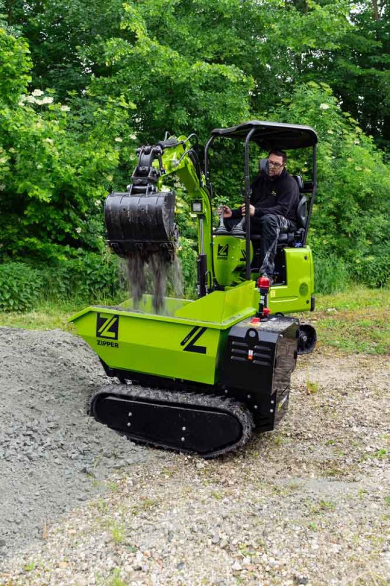 Zipper Maschinen ZI-MBG1000D Minibagger