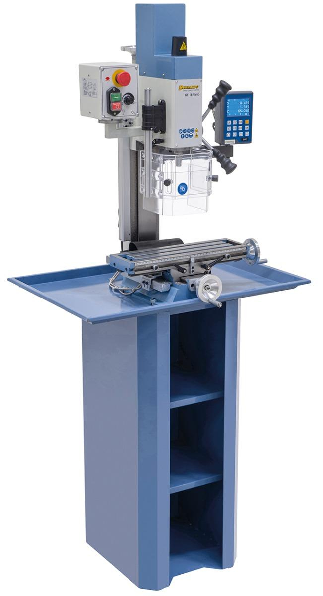 02-1019A Bernardo Bohr- und Fräsmaschinen KF 16 Vario inkl. 3-Achs Digitalanzeige DT 40