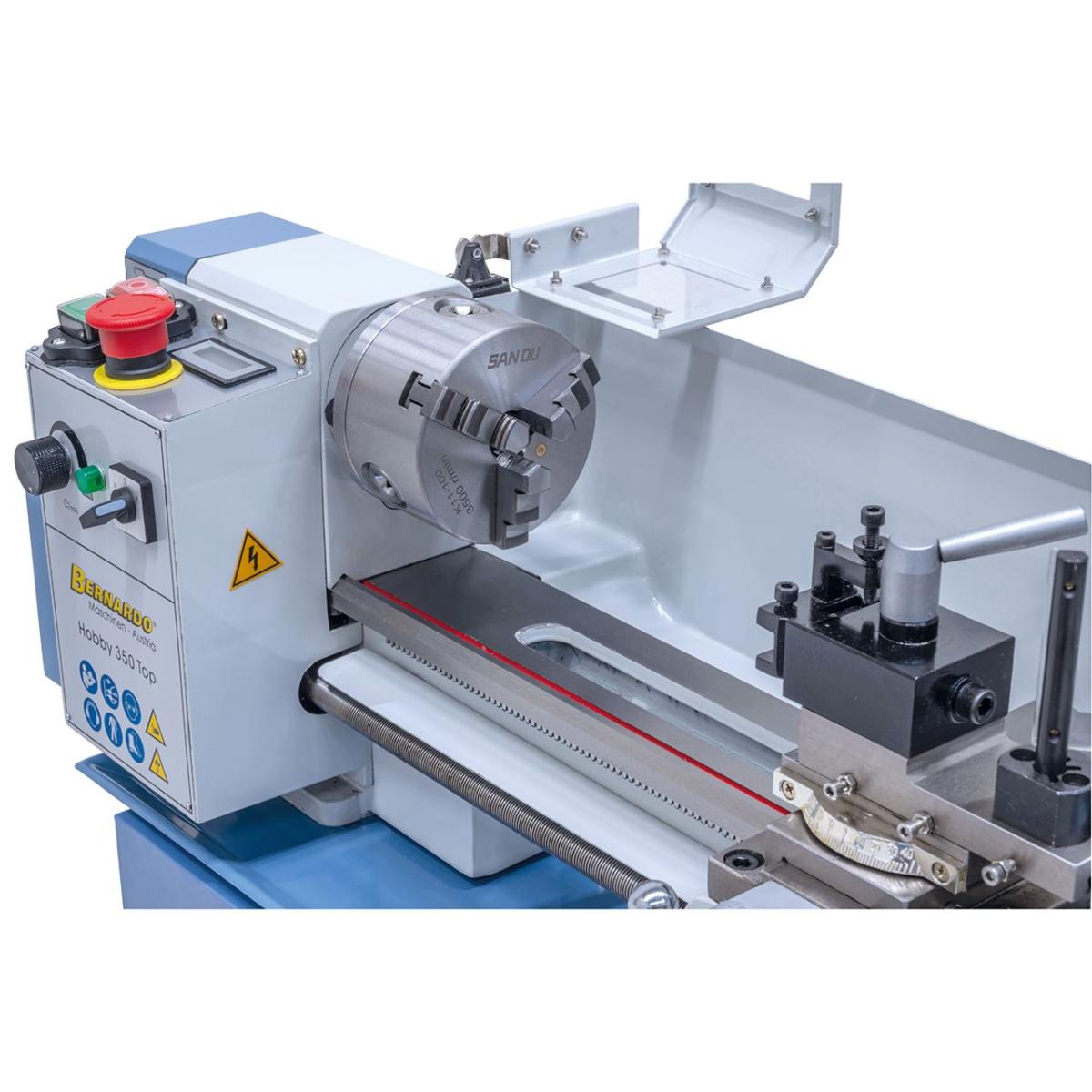 03-10243 Bernardo Leitspindeldrehmaschinen Tischdrehmaschine Hobby 350 Top / 230 V