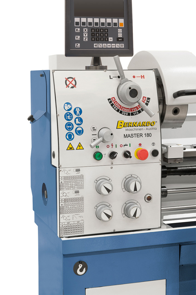 03-1264XL Bernardo Metall Master 180 inkl. 3-Achs-Digitalanzeige