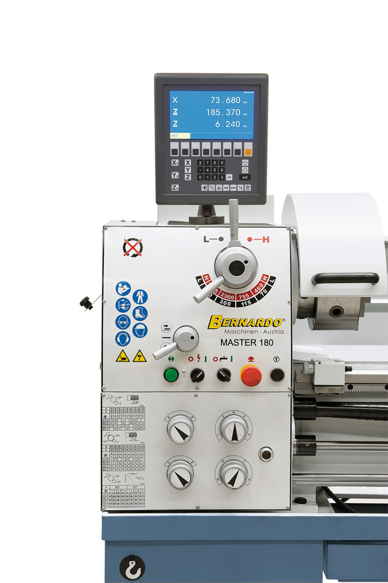 03-1264XL Bernardo Metall Master 180 inkl. 3-Achs-Digitalanzeige