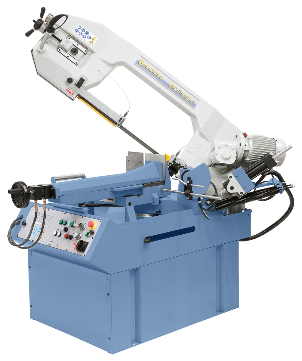 04-1712 Bernardo Halbautomatische Doppelgehrungsbandsägen MBS 530 DGA-V
