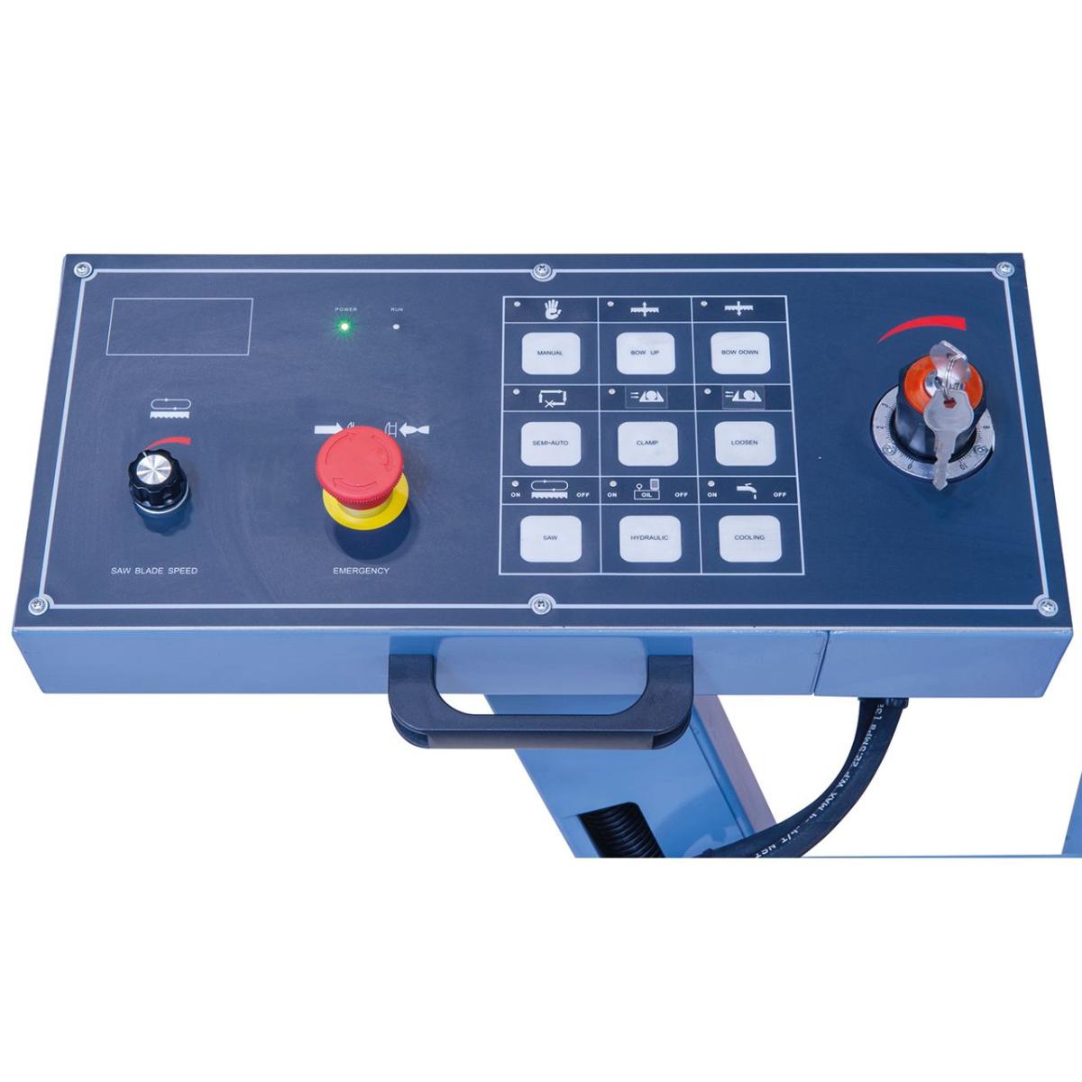 04-1763XL Bernardo Halbautomatische Doppelgehrungsbandsägen DGS 460 HV