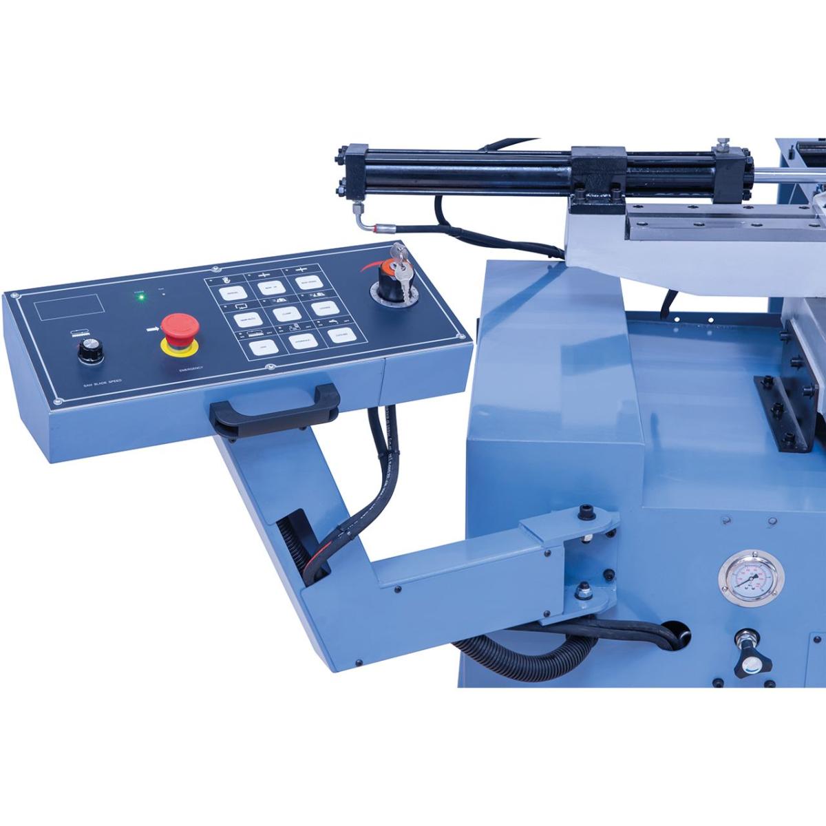 04-1763XL Bernardo Halbautomatische Doppelgehrungsbandsägen DGS 460 HV