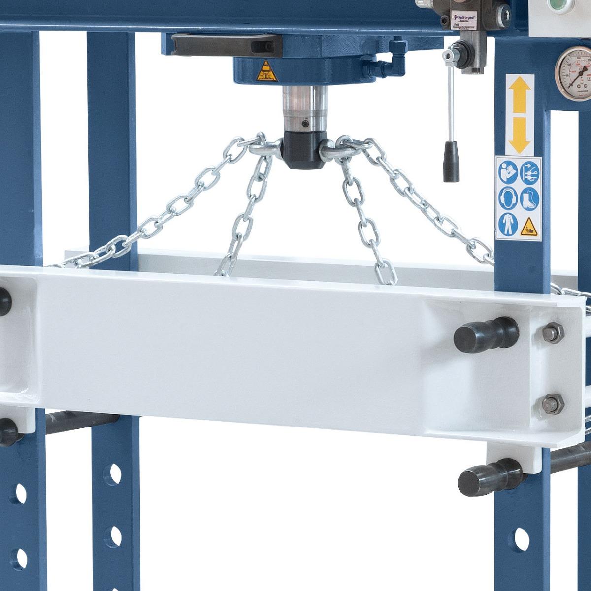 06-1740XL Bernardo Hydraulische Werkstattpresse mit verschiebbarem Zylinder BHP 80