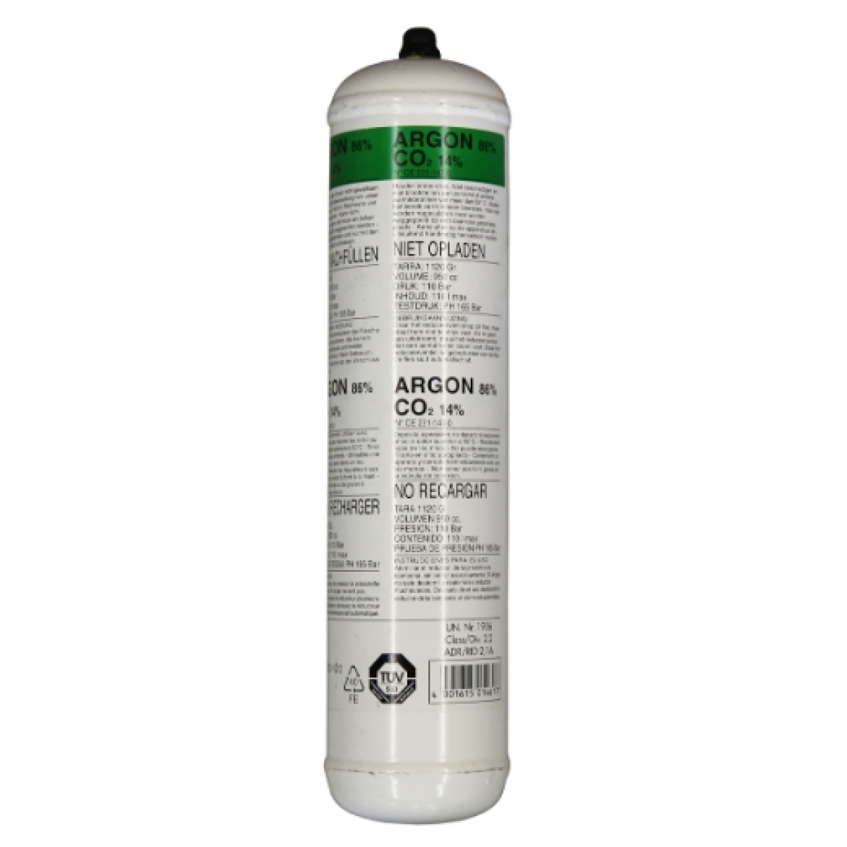 ELMAG Einwegflasche Argon