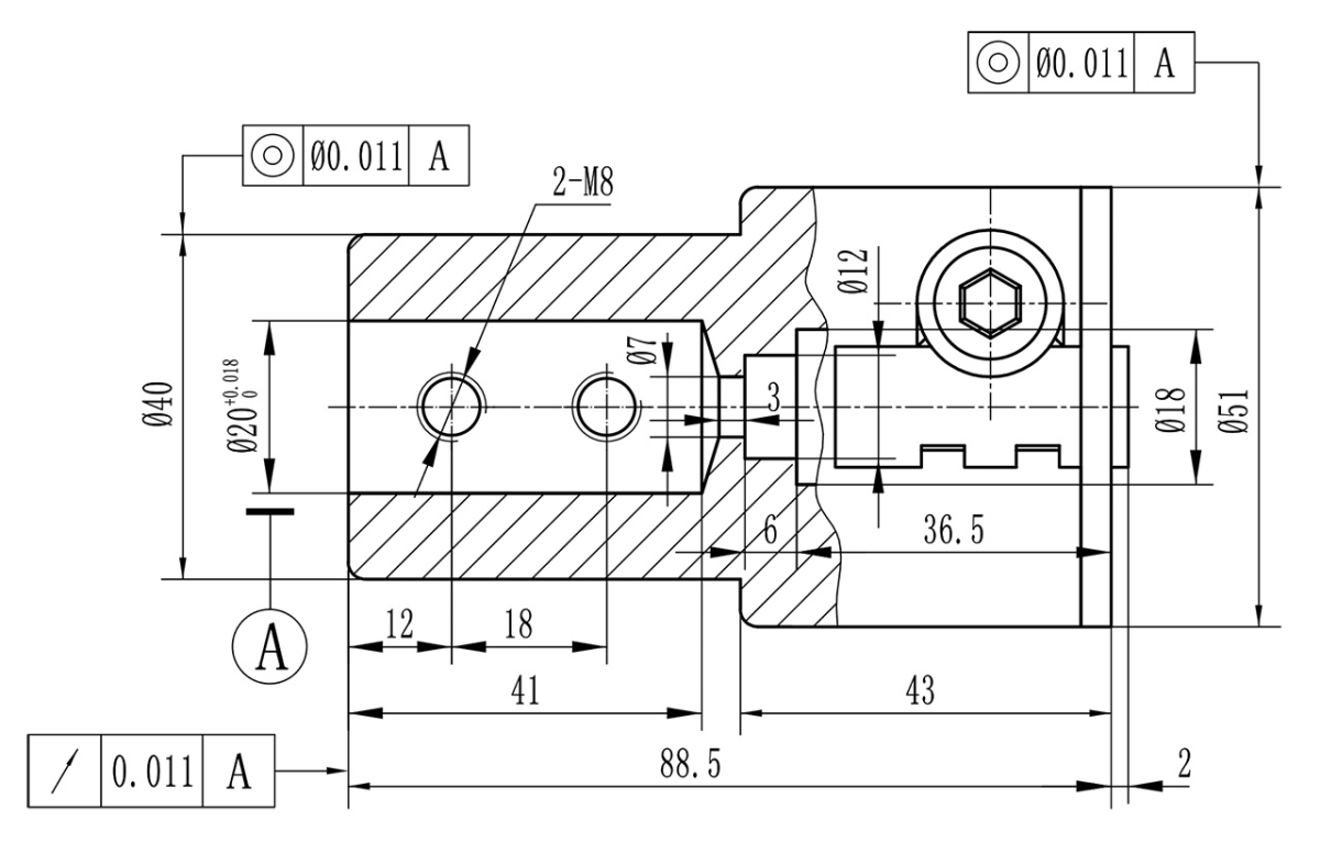 10-1018 Bernardo Zubehör Langlochbohrmaschinen Westcott-Bohrfutter für LBM 150 P