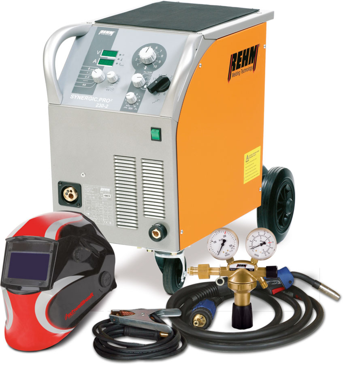 Rehm MIG/MAG Schweißgerät SYNERGIC.PRO² 190-2 Aktions-Set 230 VOLT