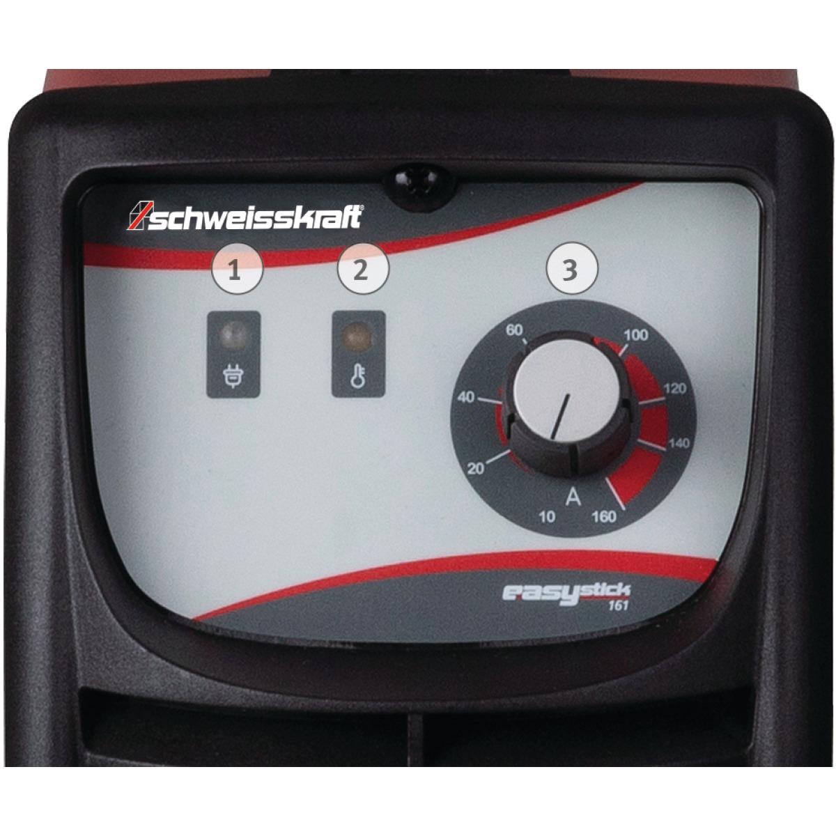 Schweisskraft Elektrodeninverter EASY-STICK 161