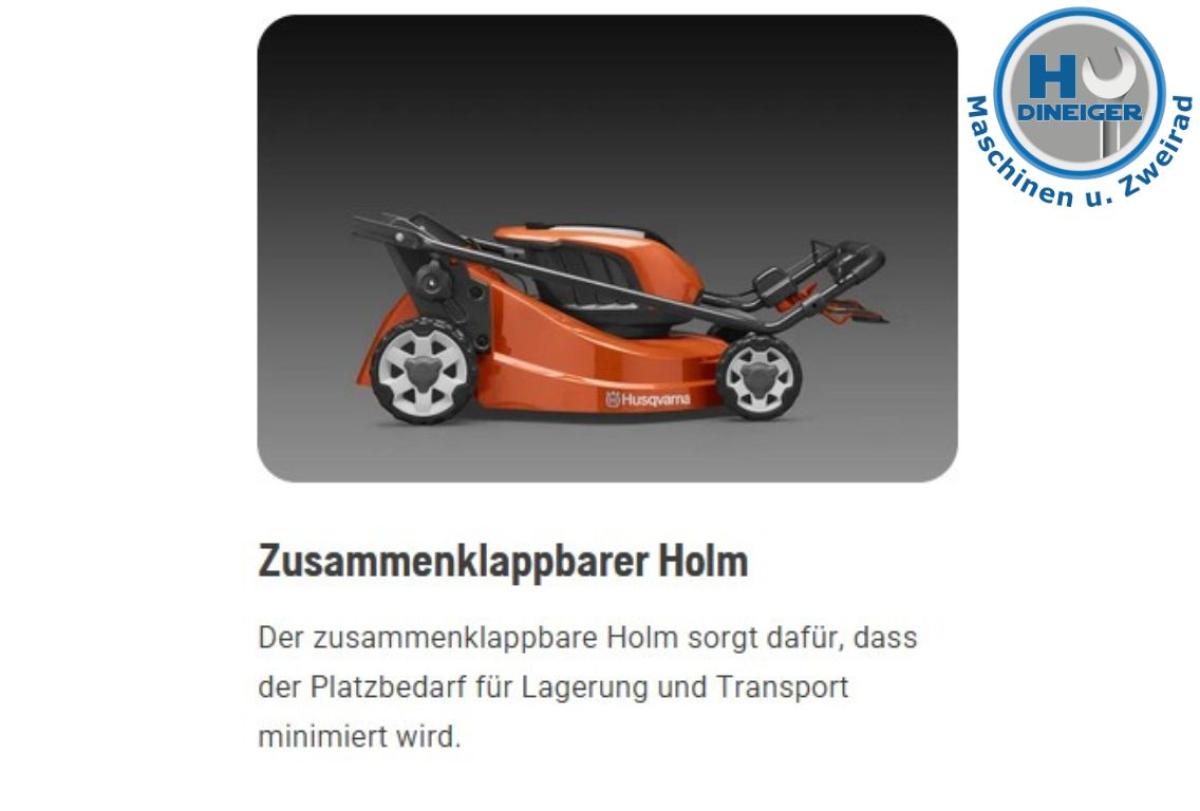 967862001 Husqvarna Akku-Rasenmäher LC353iVX ebohne Akku, ohne Ladegerät 53cm Vario Radantrieb Fangkorb