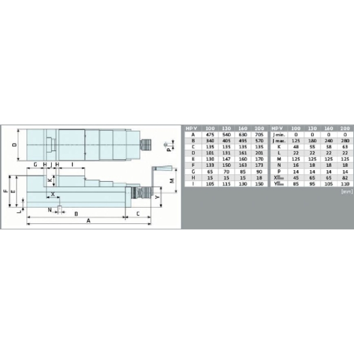 ELMAG CNC Hydraulikschraubstock