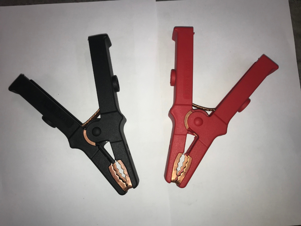 ELMAG Polklemmen-Set je 1x rot + schwarz