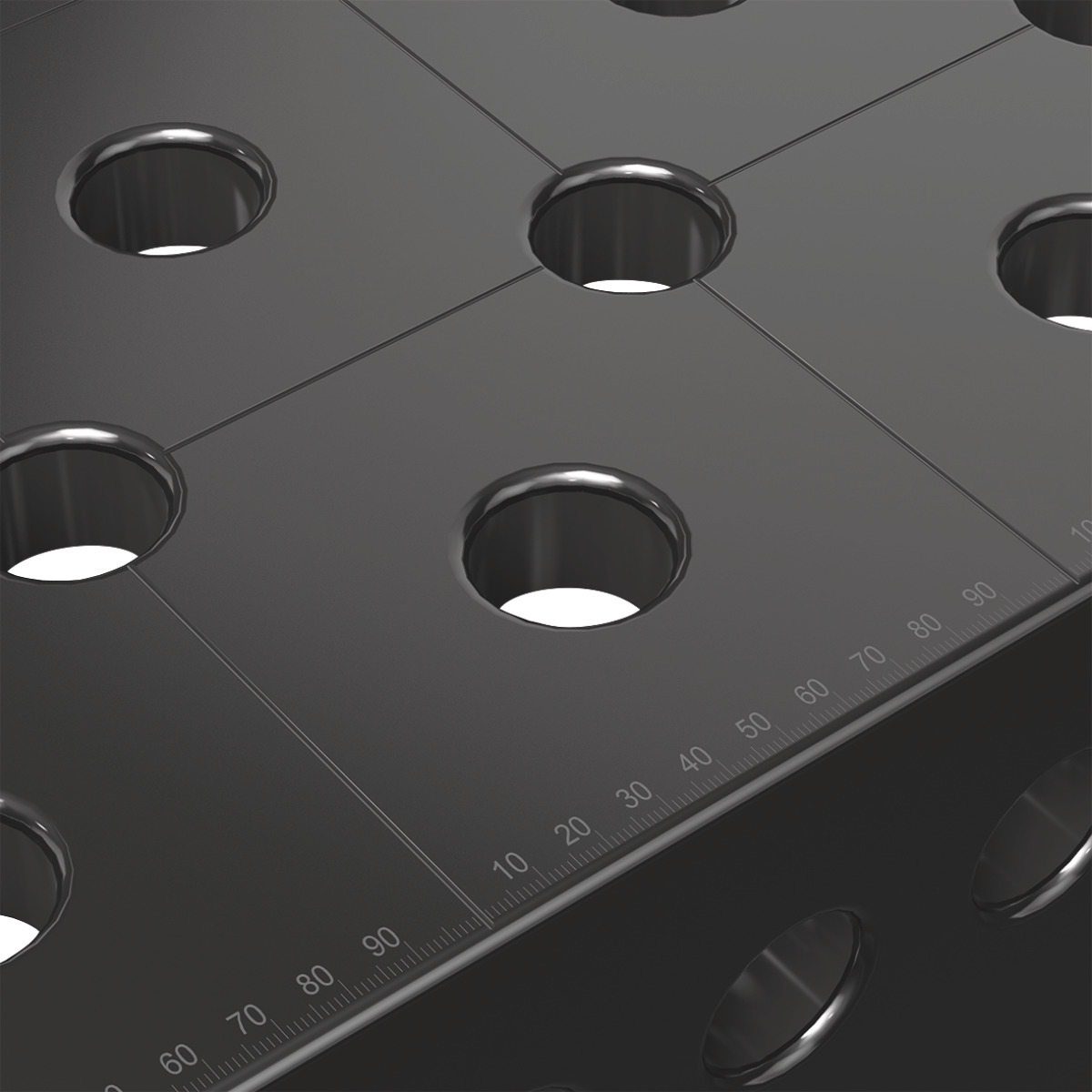 Schweisskraft Schweißtisch -  Jubiläumsangebot Professional Extreme 8.7 2400x1200x200 Plasmanitriert Diagonalraster o/s
