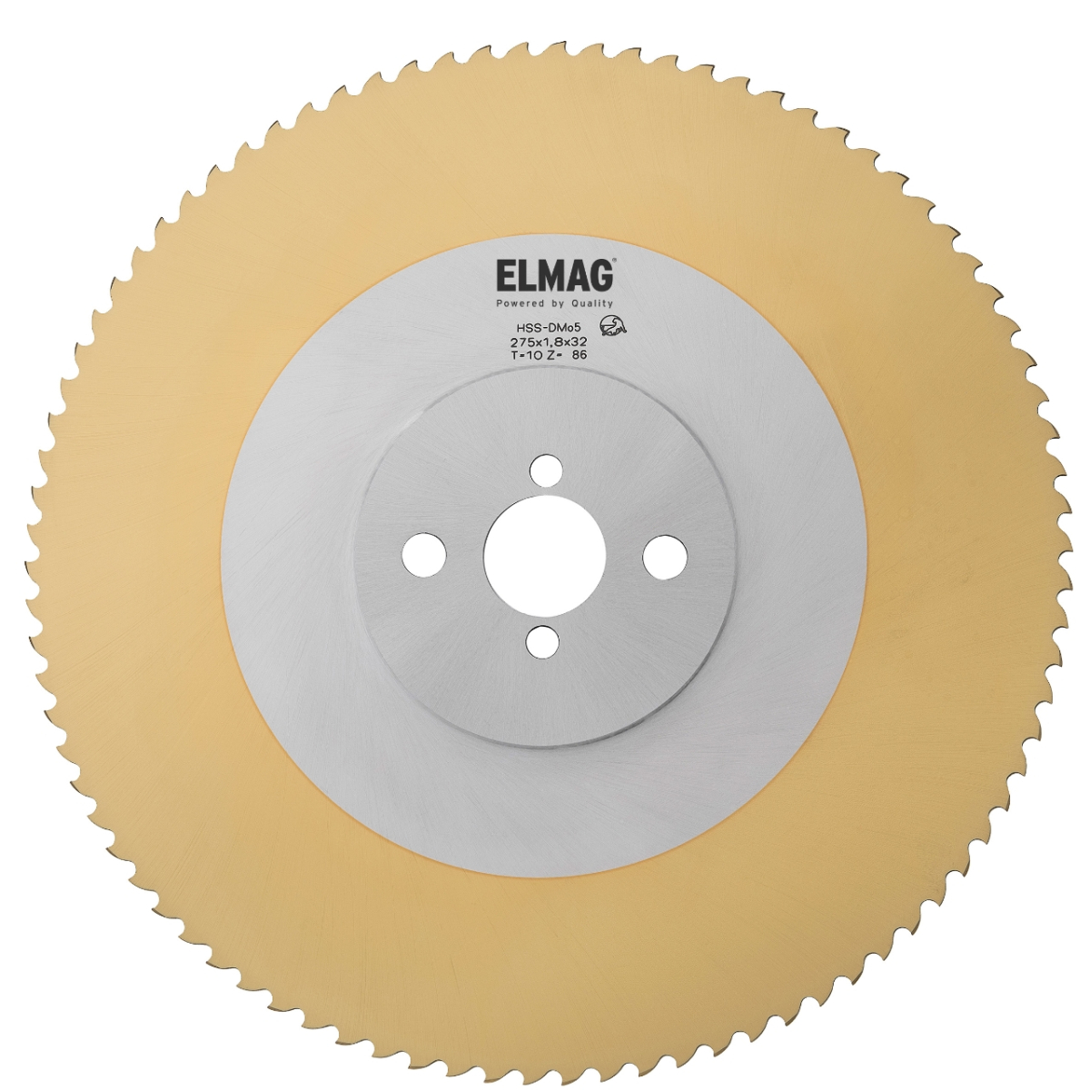 ELMAG ägeblatt HSS / DMo5 / TiN Beschichtet