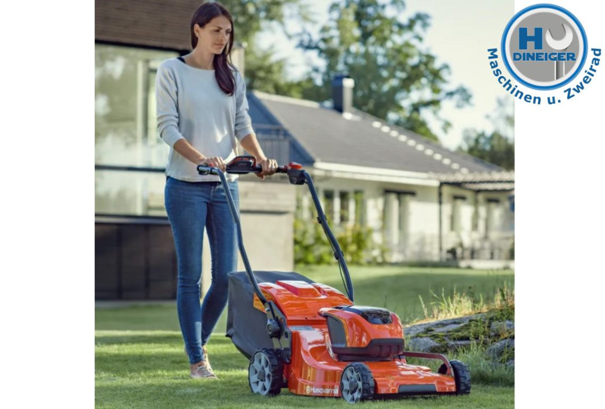 967862001 Husqvarna Akku-Rasenmäher LC353iVX ebohne Akku, ohne Ladegerät 53cm Vario Radantrieb Fangkorb