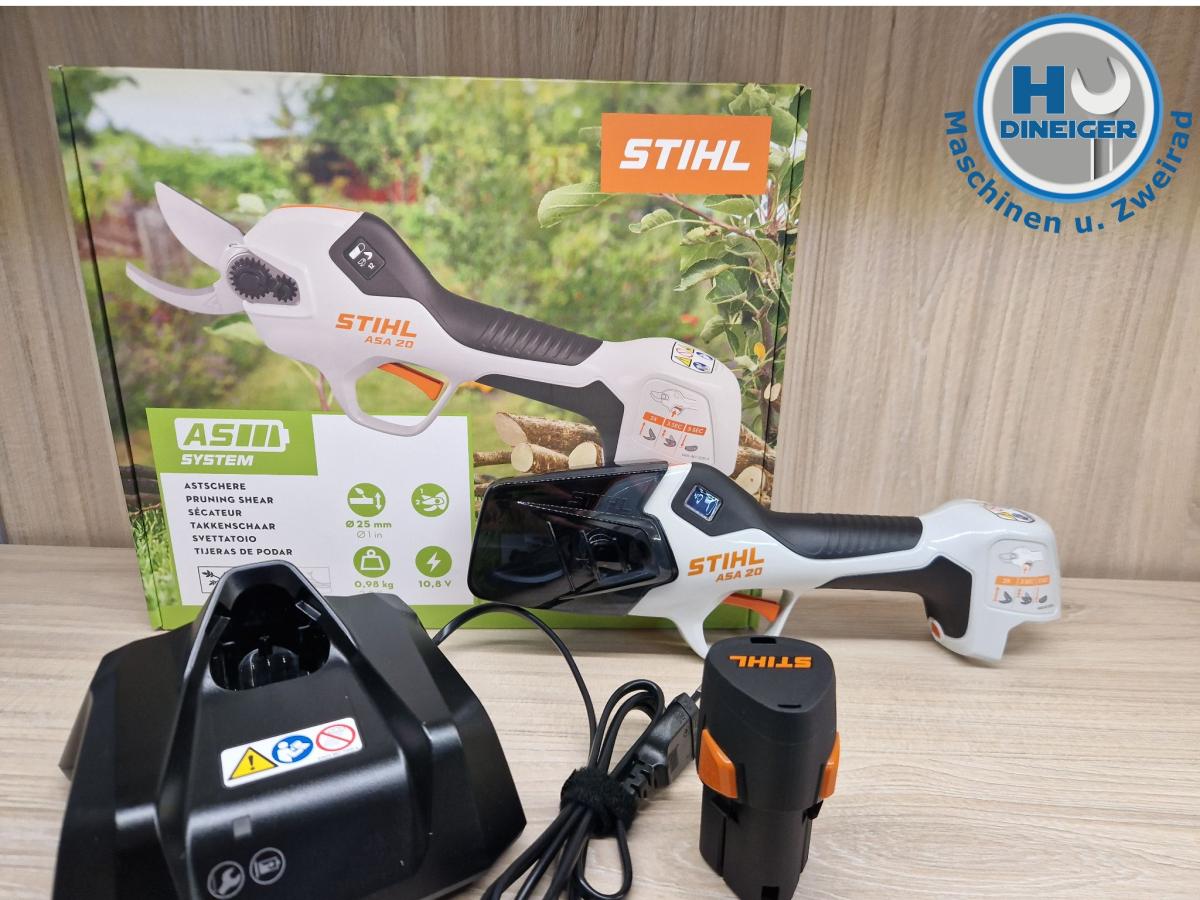 Stihl Akku-Astschere ASA 20 Inkl. 1x AS 2 Akku & 1x AL 1 Ladegerät