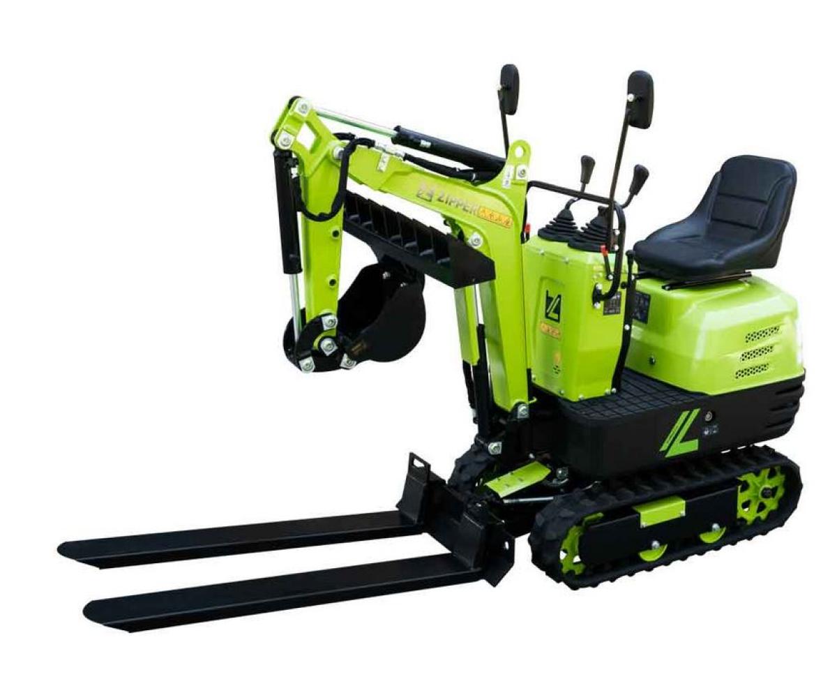 Zipper Maschinen ZI-MBGS600 Minibagger Set