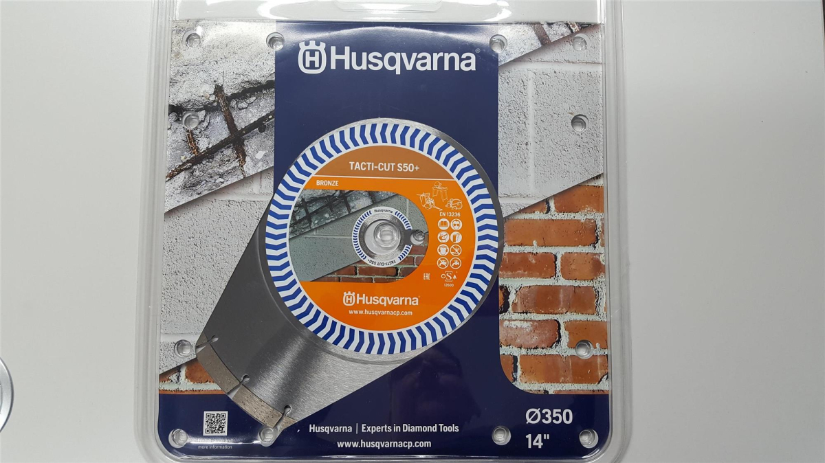 579804120+30 Husqvarna Diamanttrennscheibe TACTI CUT S50 PLUS Segmenthöhe 15mm Bohrung 30 mm