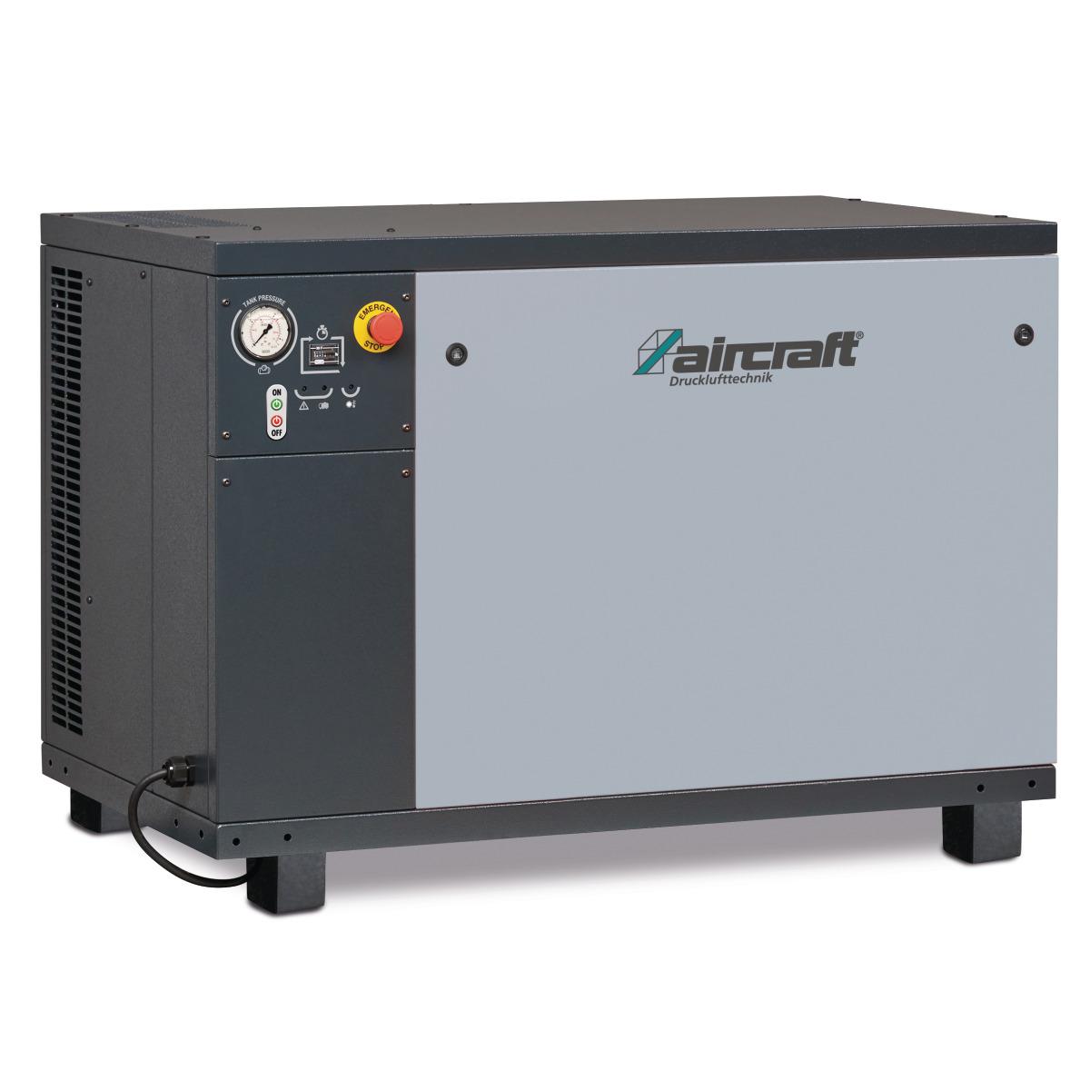 Aircraft Stationärer Kolbenkompressor mit Schalldämmgehäuse AIRPROFI 1003/10 Silent
