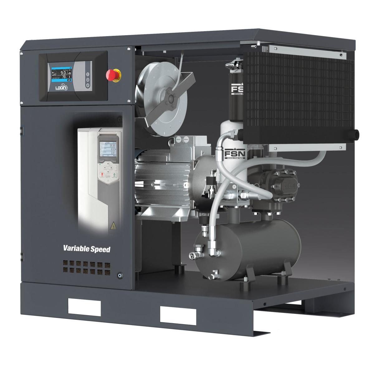 Aircraft Schraubenkompressor A-K-MAX 15-10-500 K VS (IE3)
