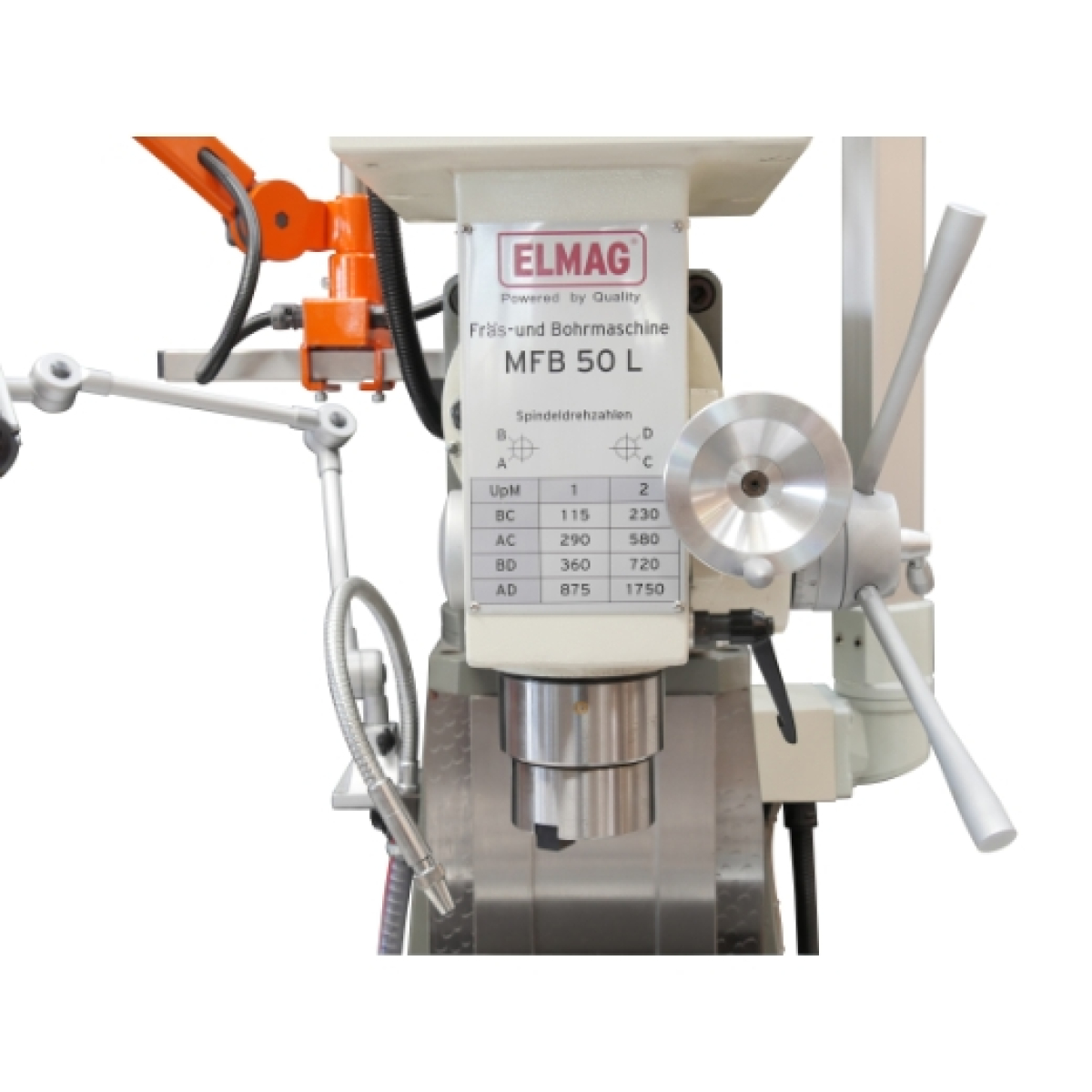 ELMAG Getriebe Fräs- und Bohrmaschine