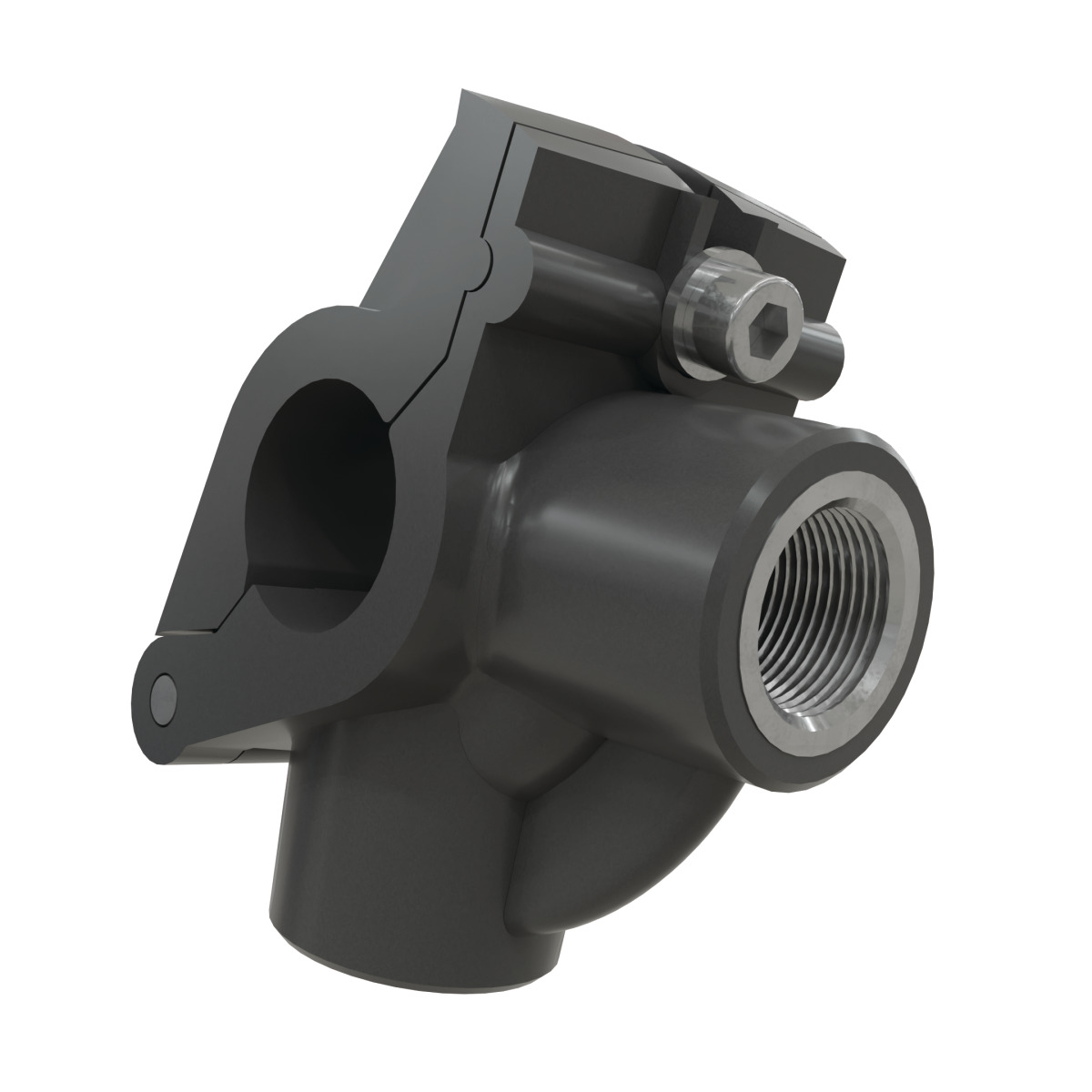 Aircraft Abzweig-Flansch  1/2" Ø 40mm