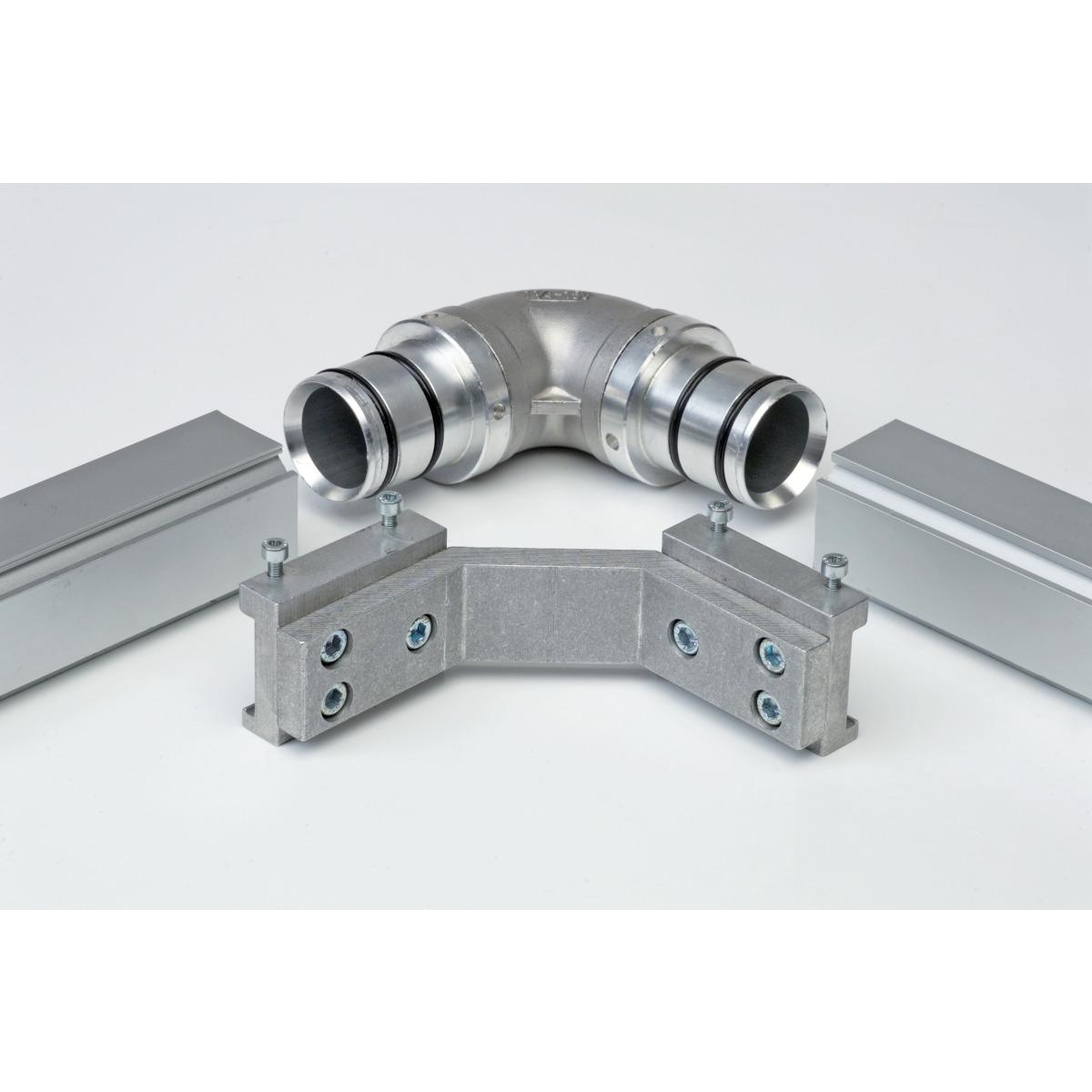 Aircraft Bogen 90°  80 mm