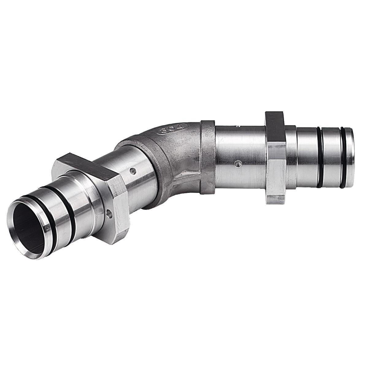 Aircraft Bogen 45°  80 mm