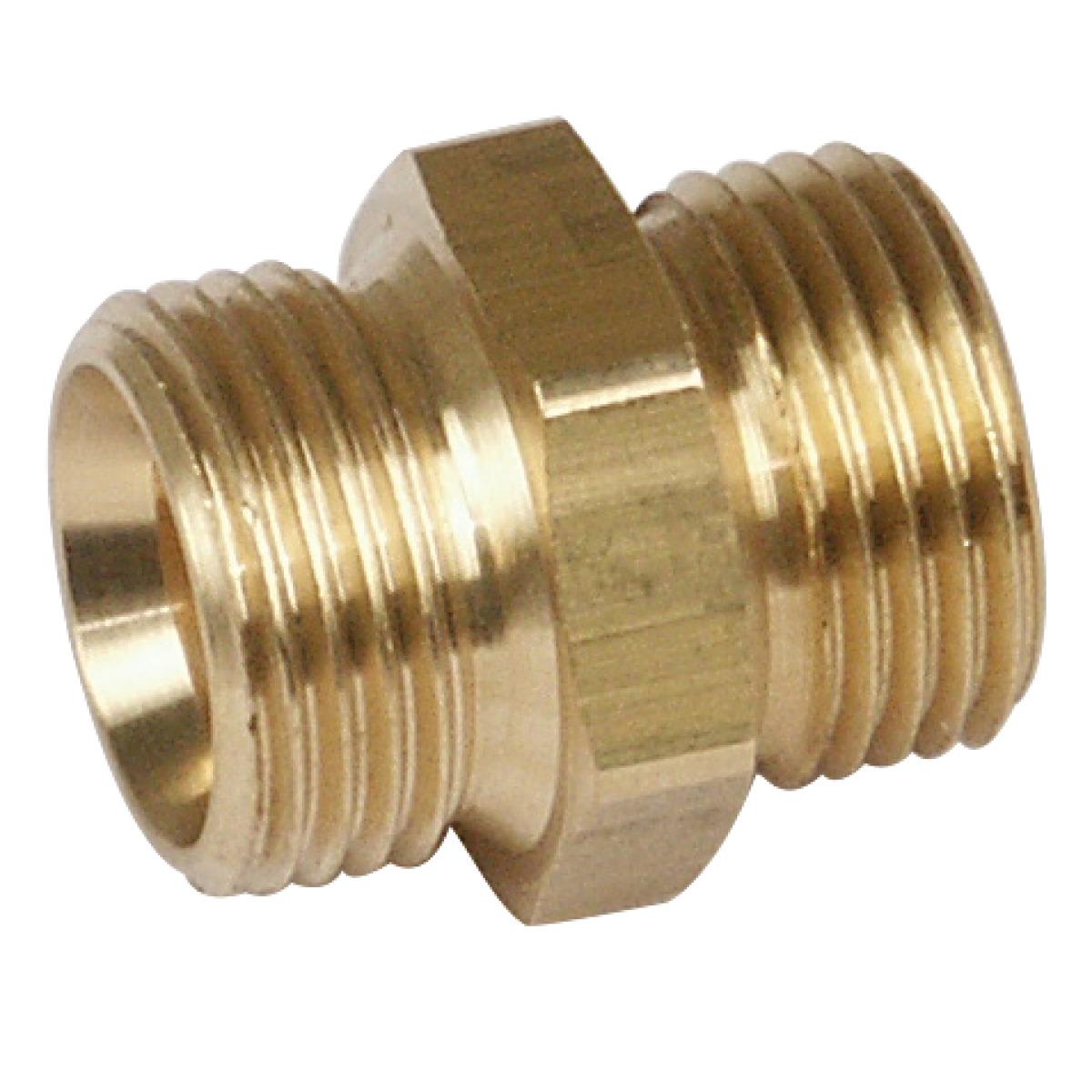 Aircraft Doppelnippel  G 3/8" x G 3/8" / SB