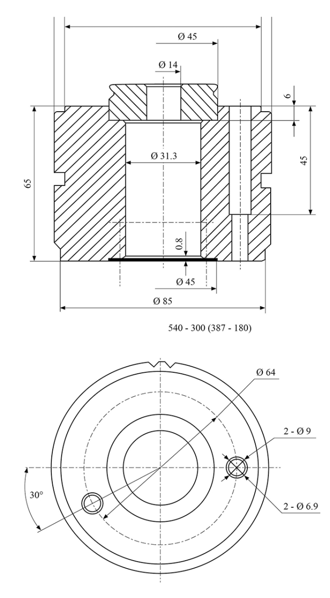 23-1002 Bernardo Spannmittel für Werkzeuge Schnellwechsel-Stahlhalter System Multifix Größe B