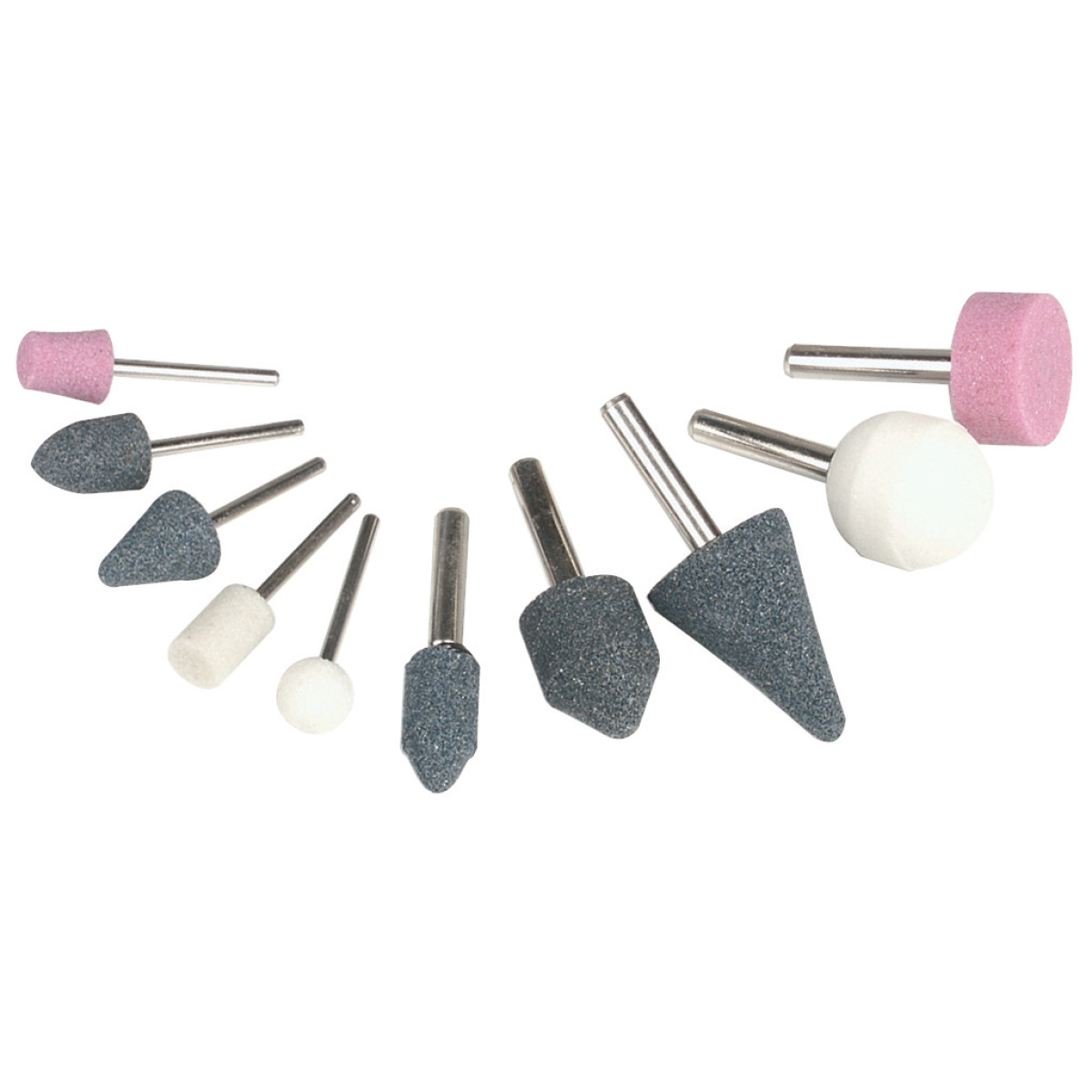 Aircraft Schleifstifte-Set  10-teilig (5 x 3 mm, 5 x 6 mm)