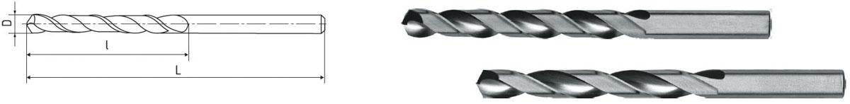 ELMAG HSS Co8-Spiralbohrer DIN 338