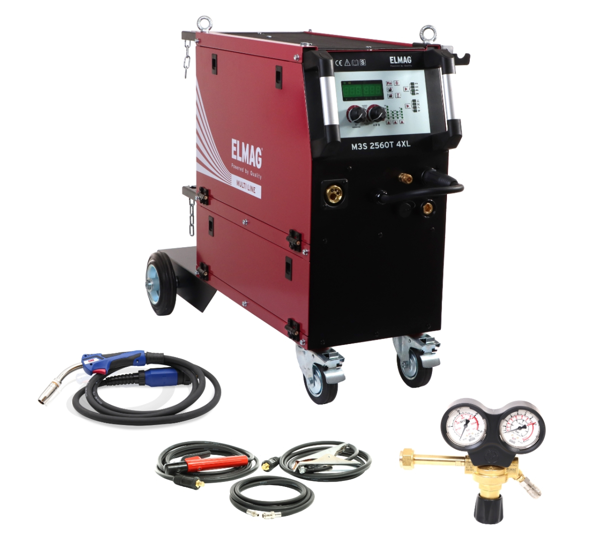 ELMAG Multifunktions-Schweißinverter M3S 2560T 4XL / ECO-SET