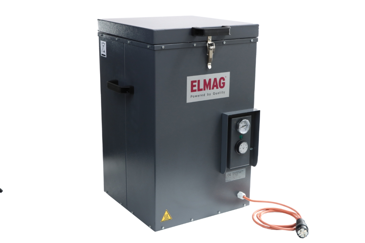 ELMAG Elektrodenköcher-Ofen F60/48/1200, max. 200°C