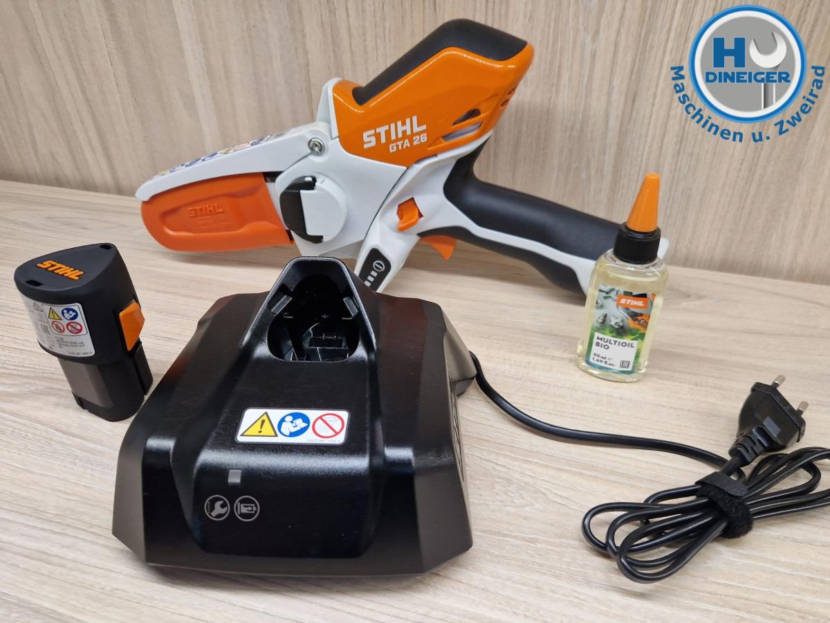 STIHL® Akku-Gehölzschneider GTA 26 SET mit Akku AS2 Ladegerät AL1 GTA26 SET