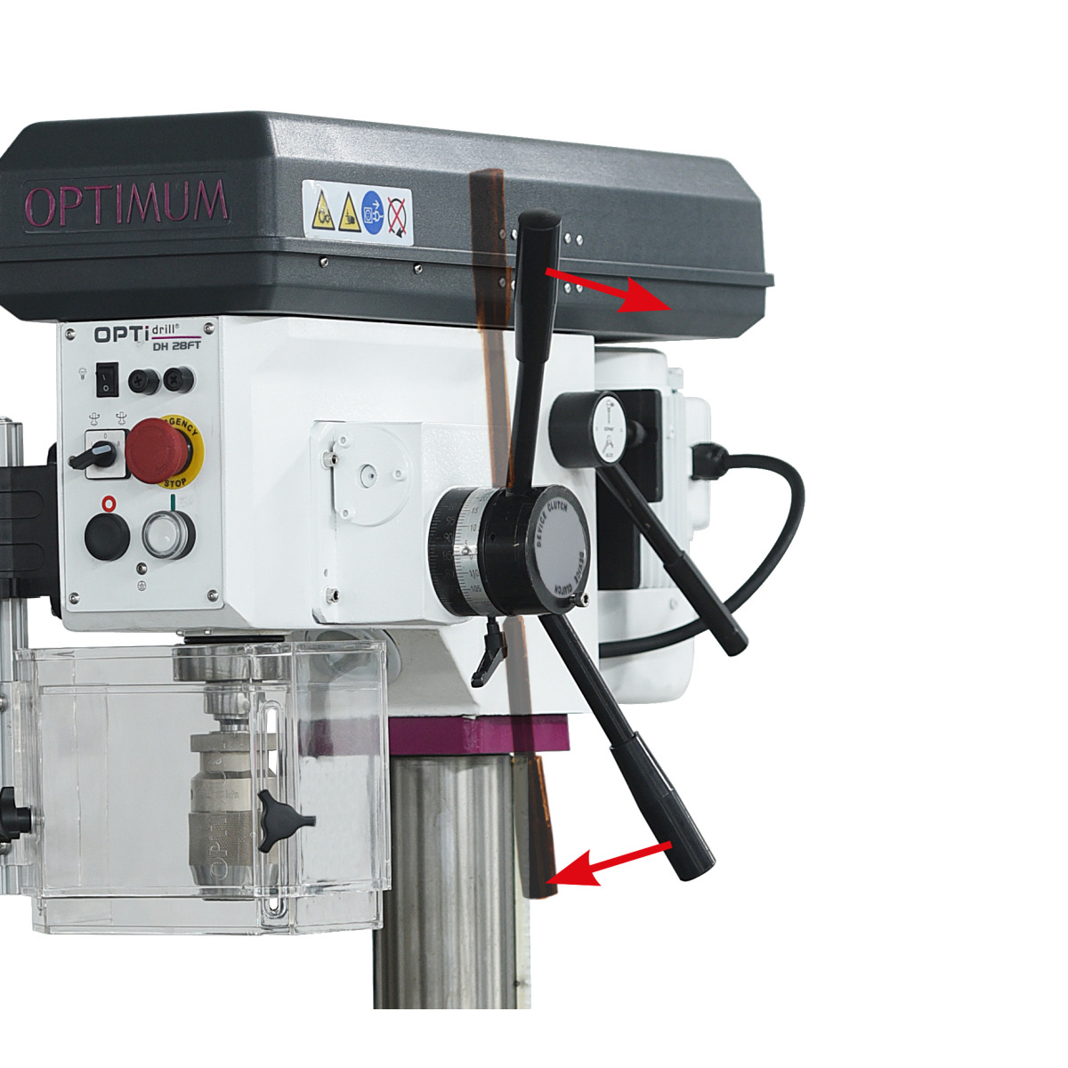 Optimum Säulenbohrmaschine OPTIdrill DH 28FS