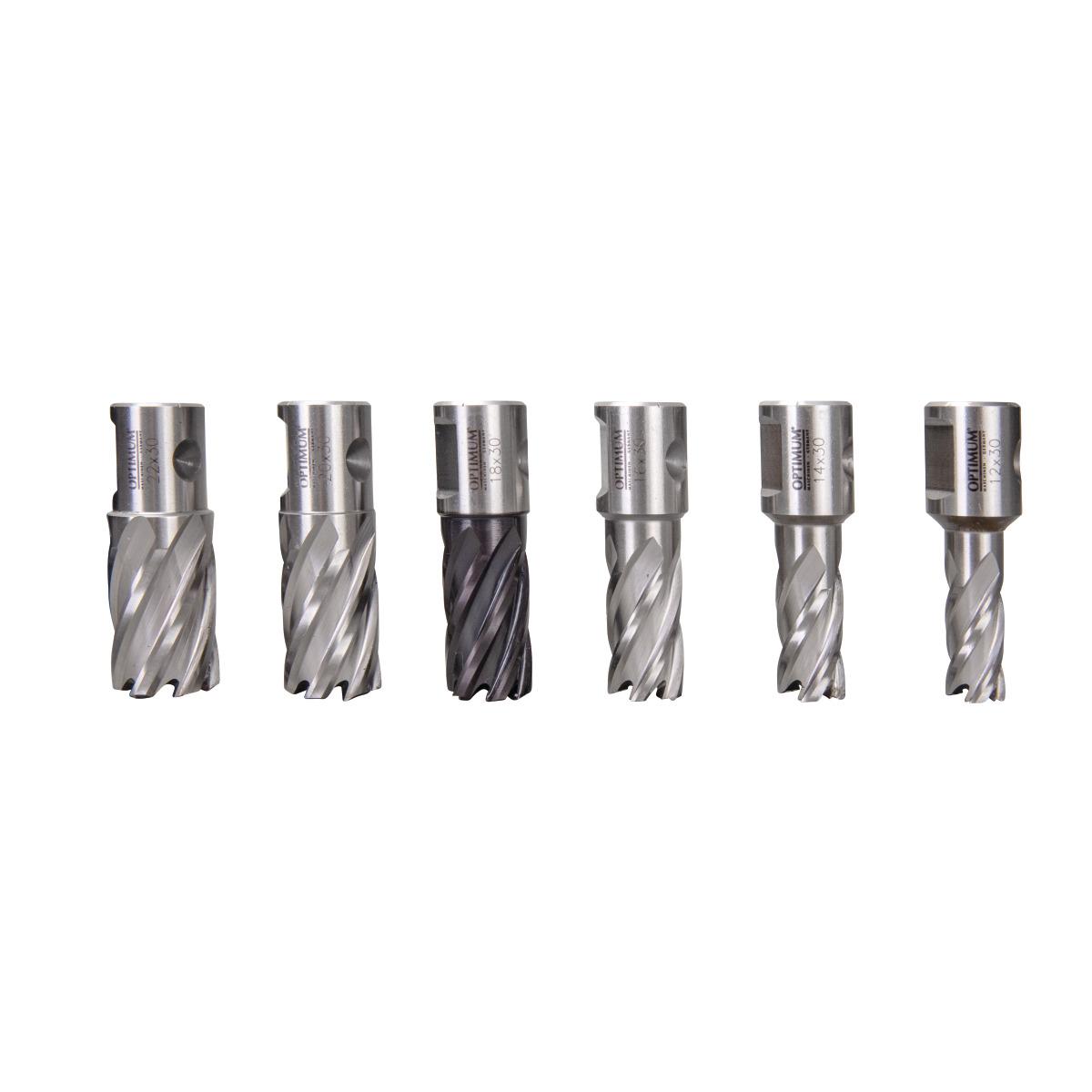 Optimum Kernbohrerset  HSS-TiAlN 30
