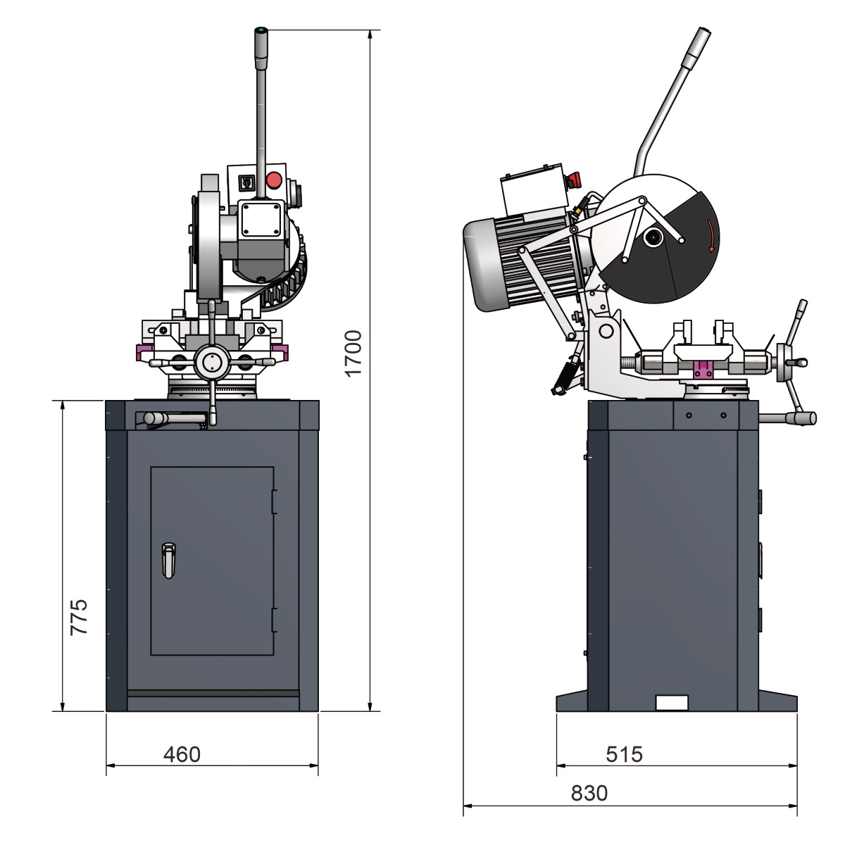 Optimum Manuelle Metallkreissägen OPTIsaw CS 275