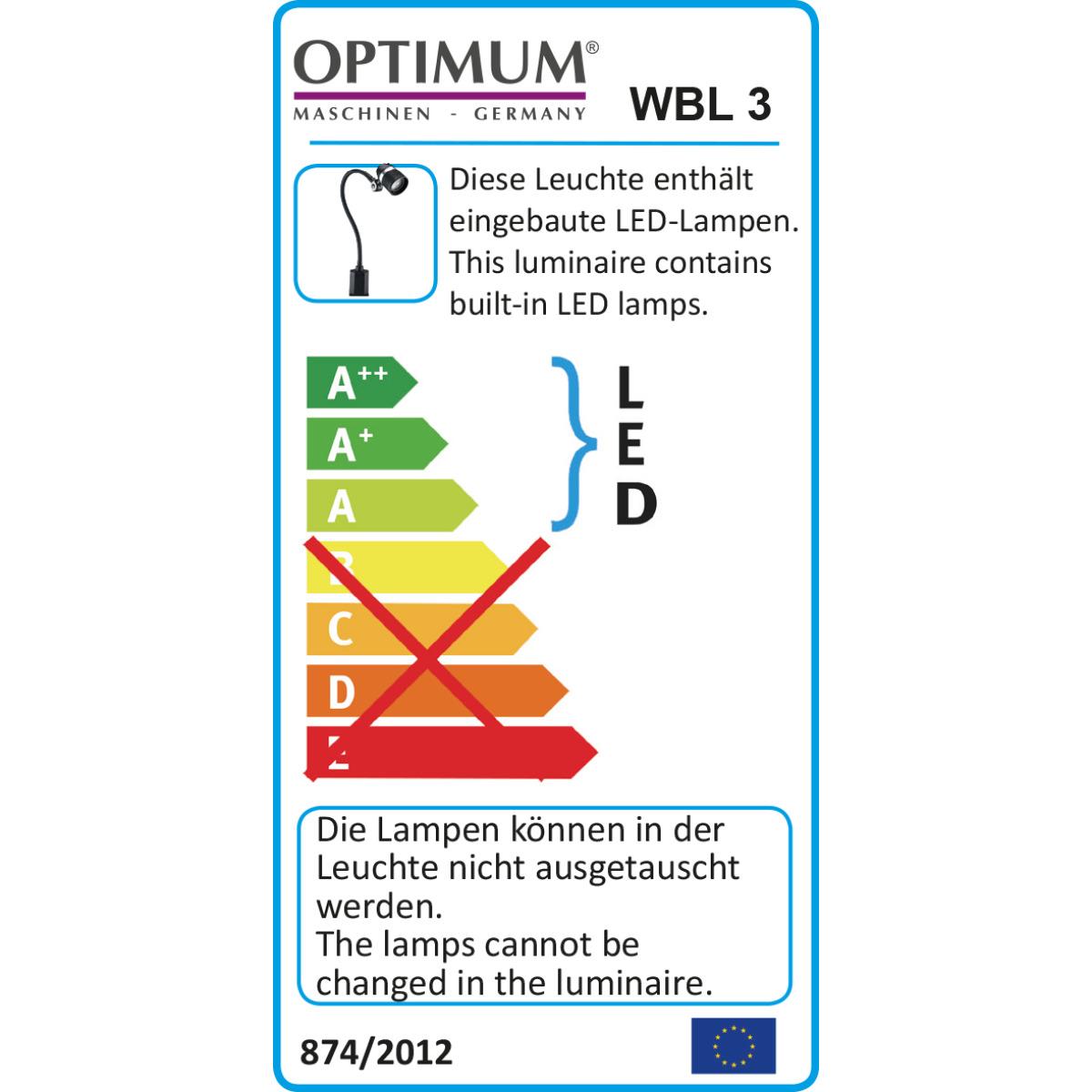 Optimum LED-Werkbankleuchte  WBL 3