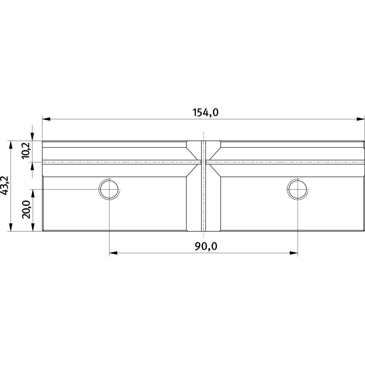 Optimum Prismenbacke  für FMS 150
