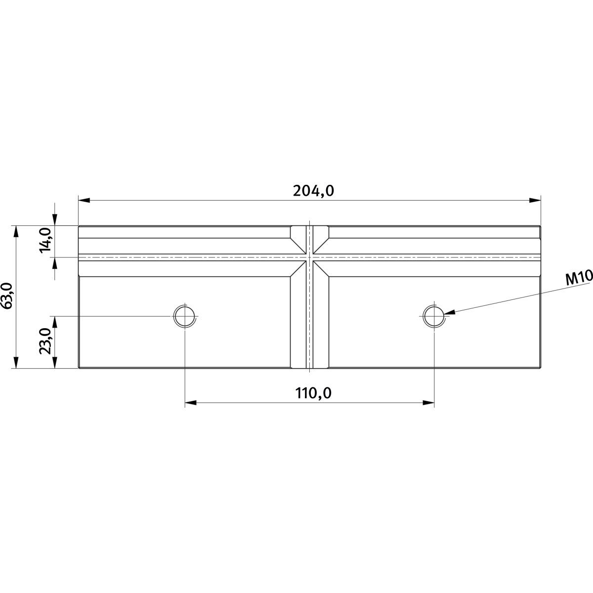 Optimum Prismenbacke  für FMS 200